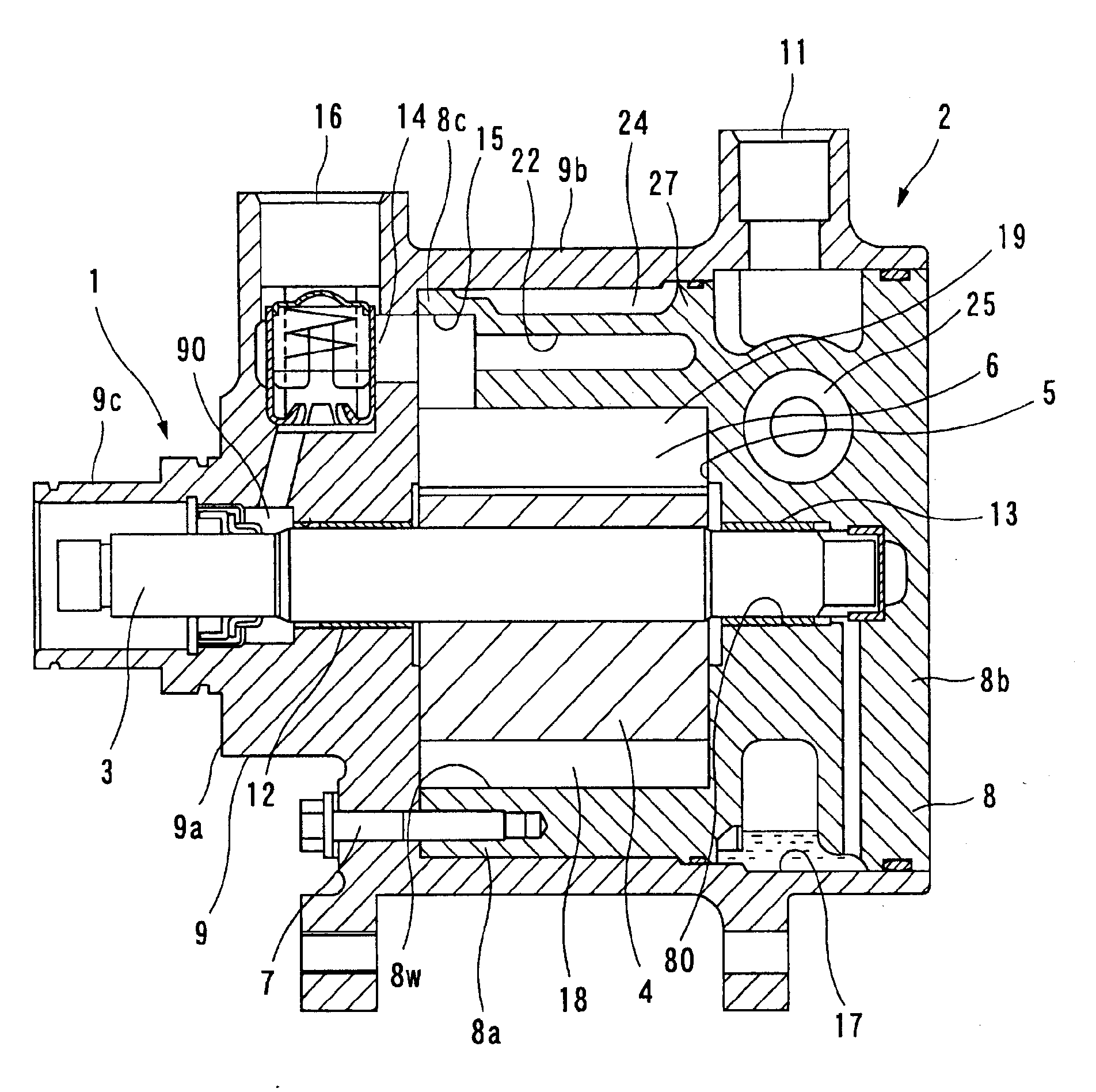 Vane compressor