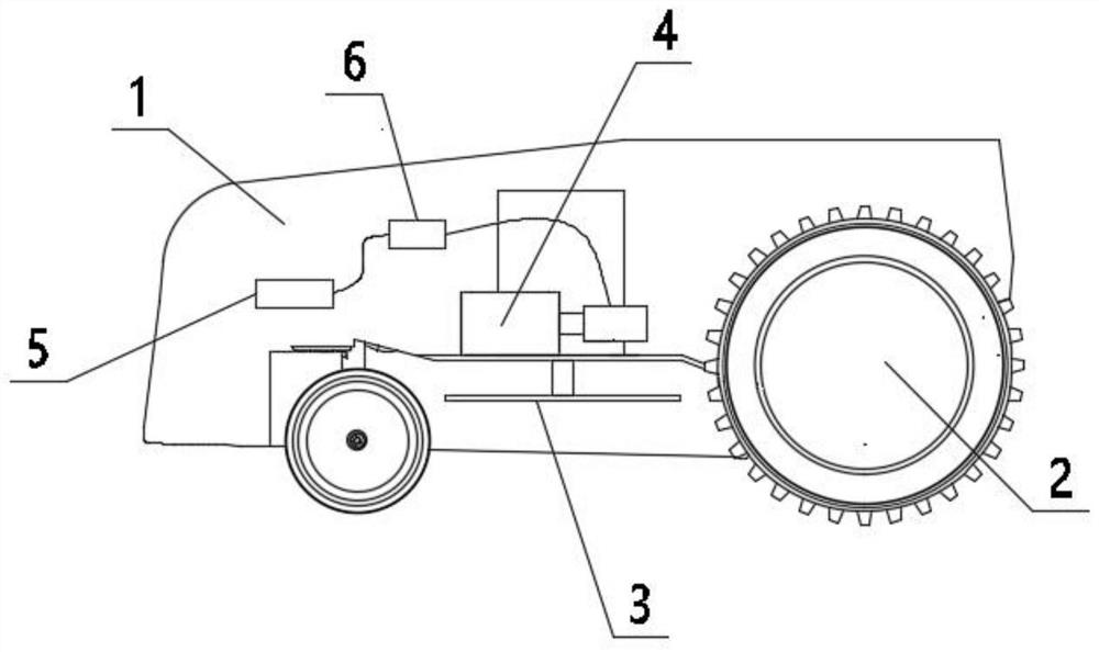 Balance weight adjusting structure and method for self-walking equipment