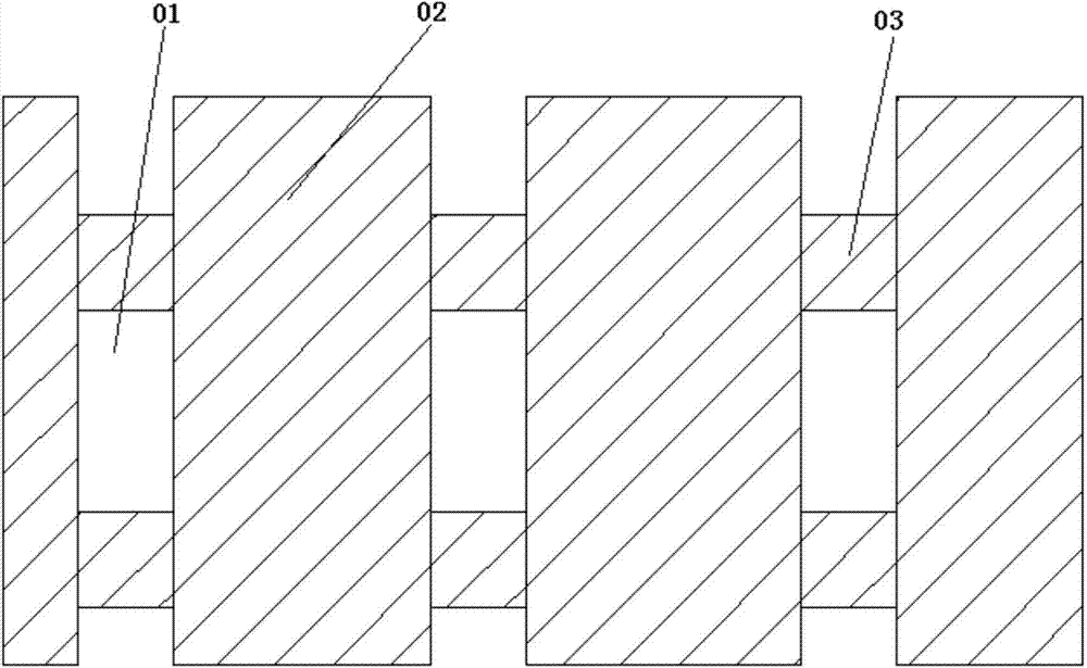 Preparation method of high-opening-ratio mask board and mask board