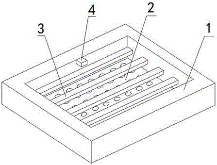 Seedling culture device for vegetables