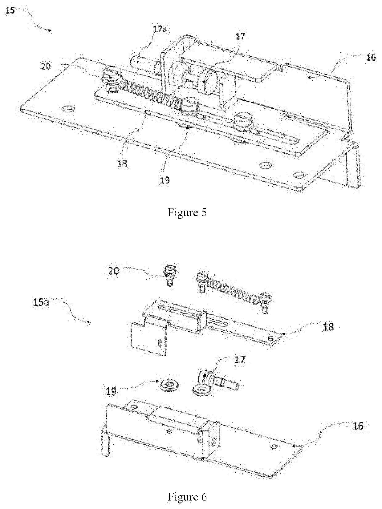 Interlocking between ROM and racking feeder mechanism for drawout module