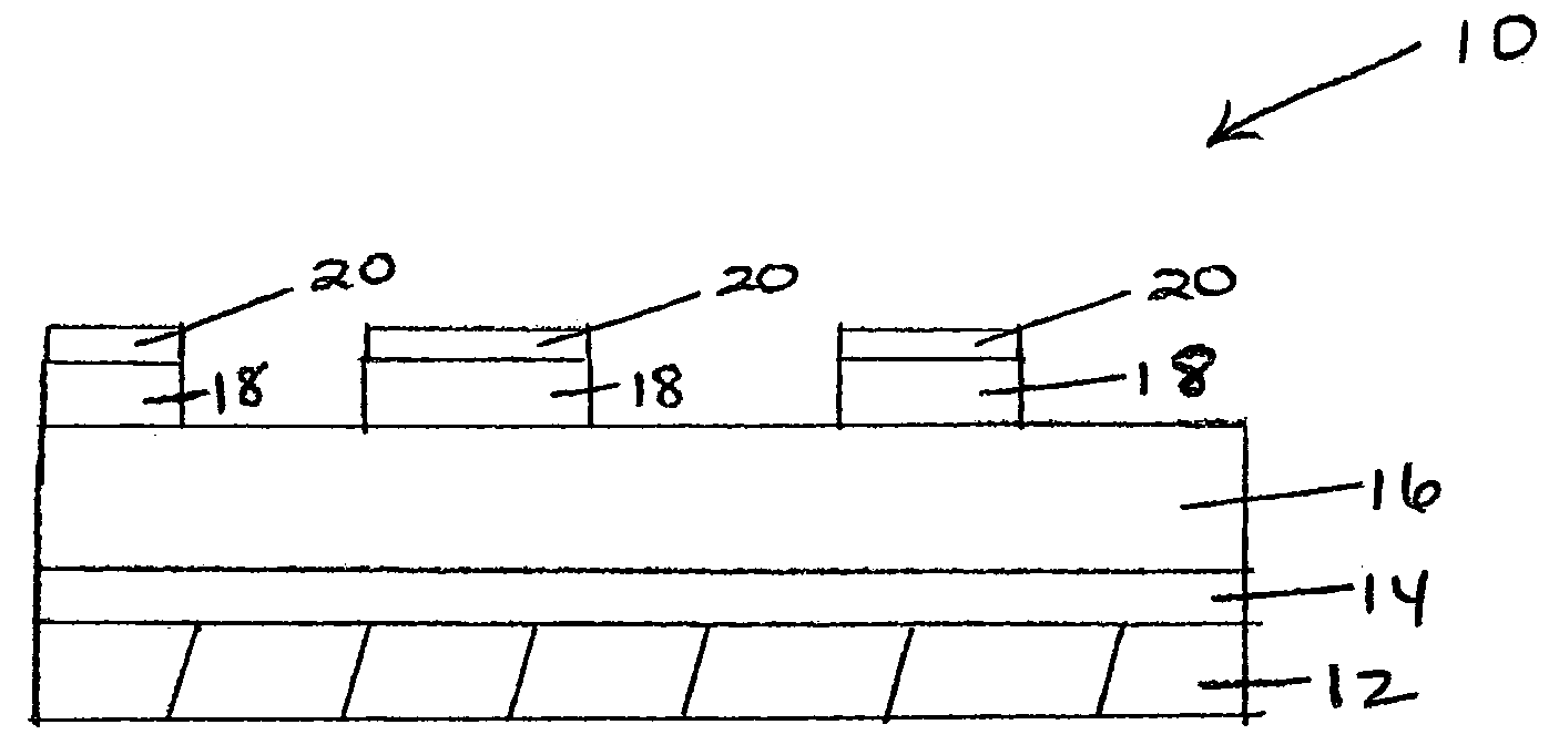 Laser ablation method for patterning a thin film layer