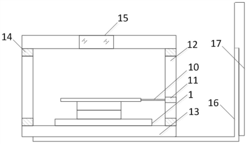 Thermoelectric refrigeration focal plane device for space astronomical camera