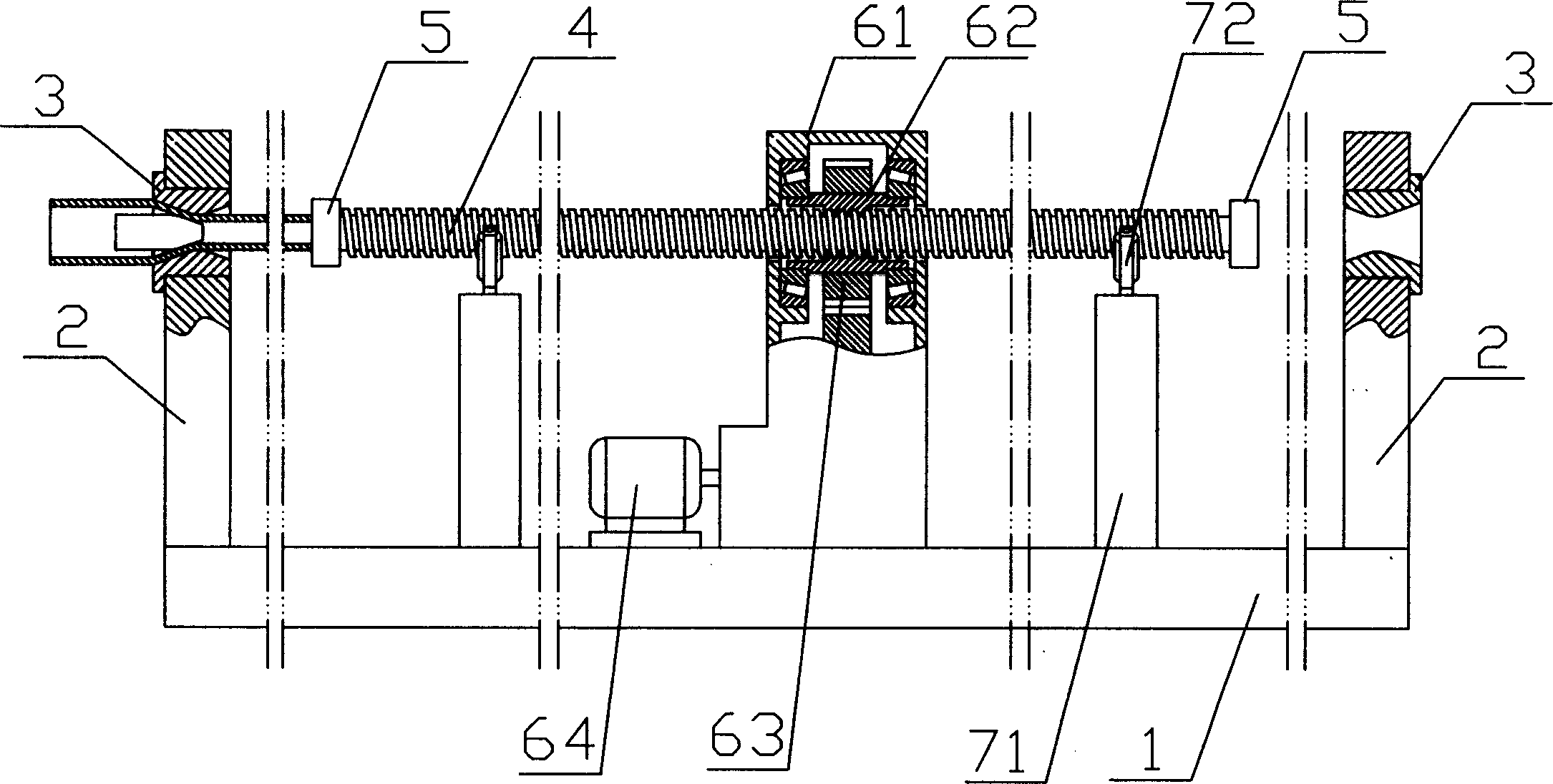 Reciprocating steel pipe drawer