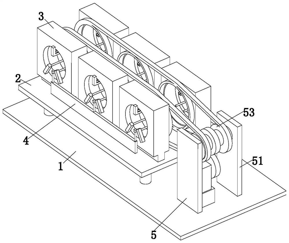 Batch production and processing equipment and processing method for bearing outer rings