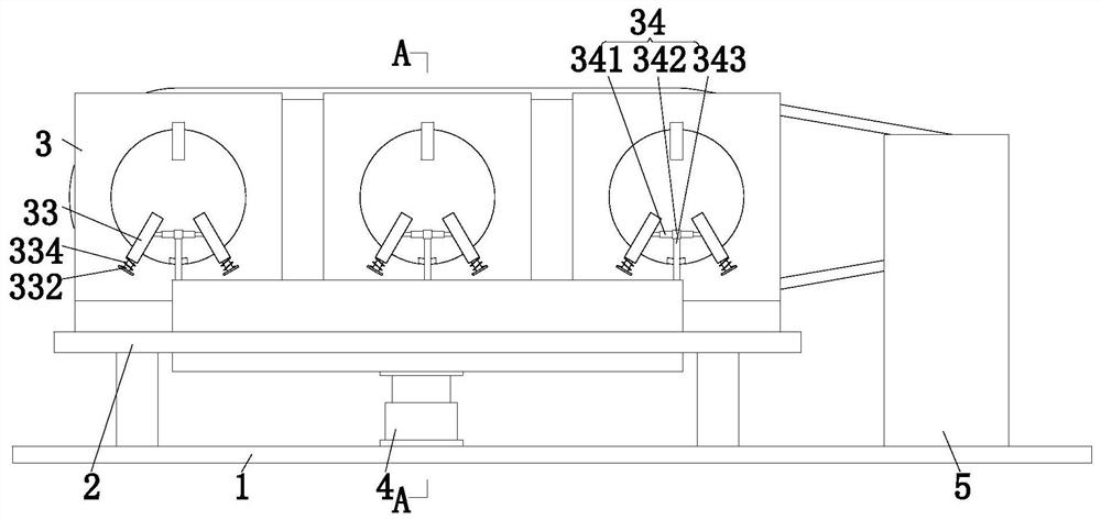 Batch production and processing equipment and processing method for bearing outer rings