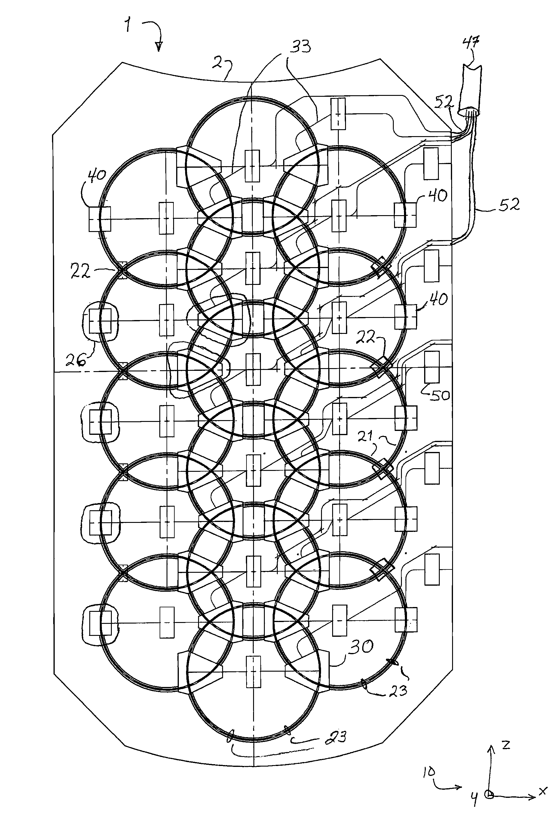 Garment MRI antenna array