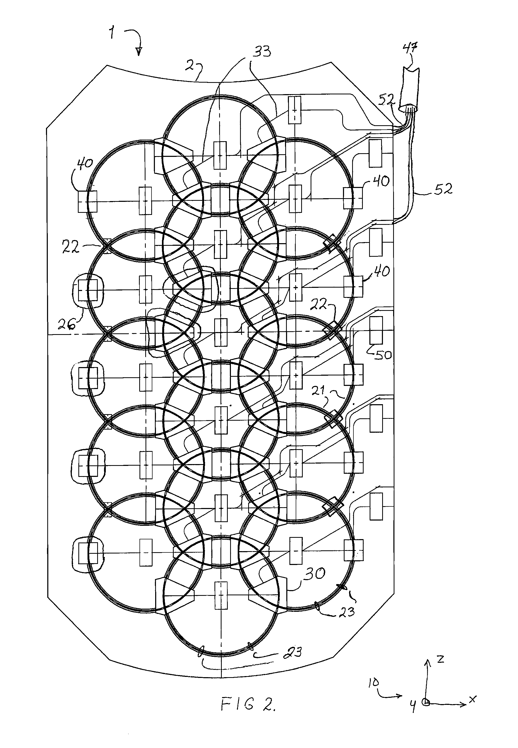 Garment MRI antenna array