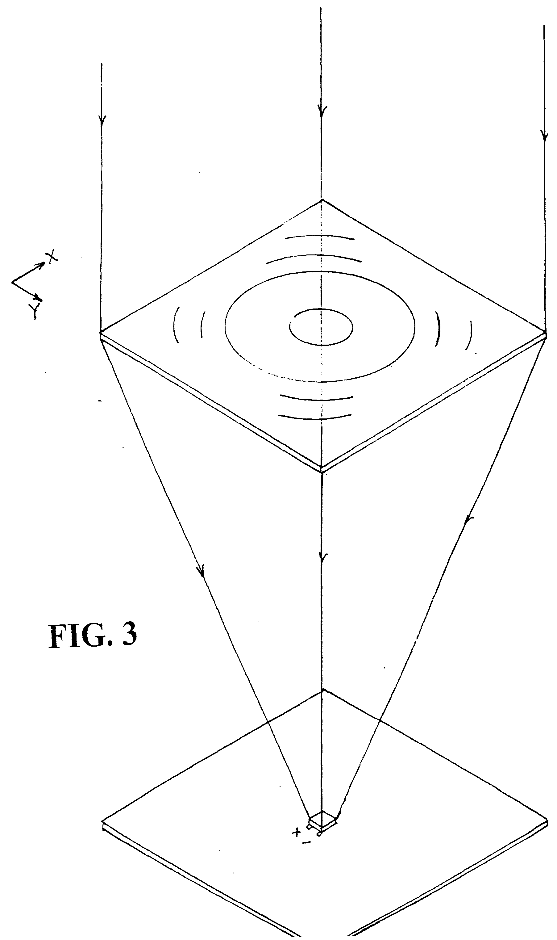 Photovoltaic array for concentrated solar energy generator