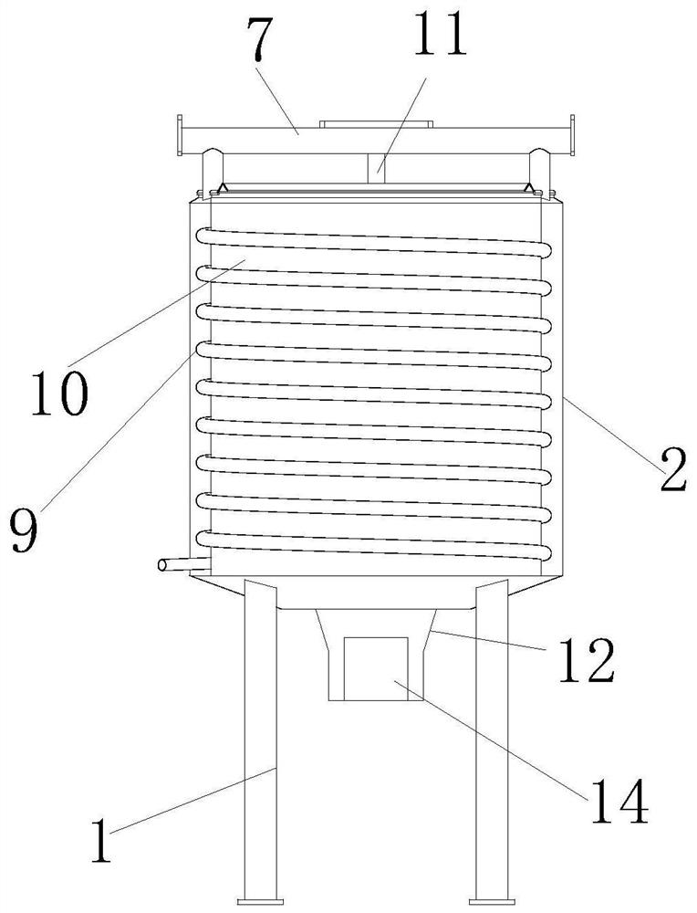 Uniform batching equipment for enzyme preparation production