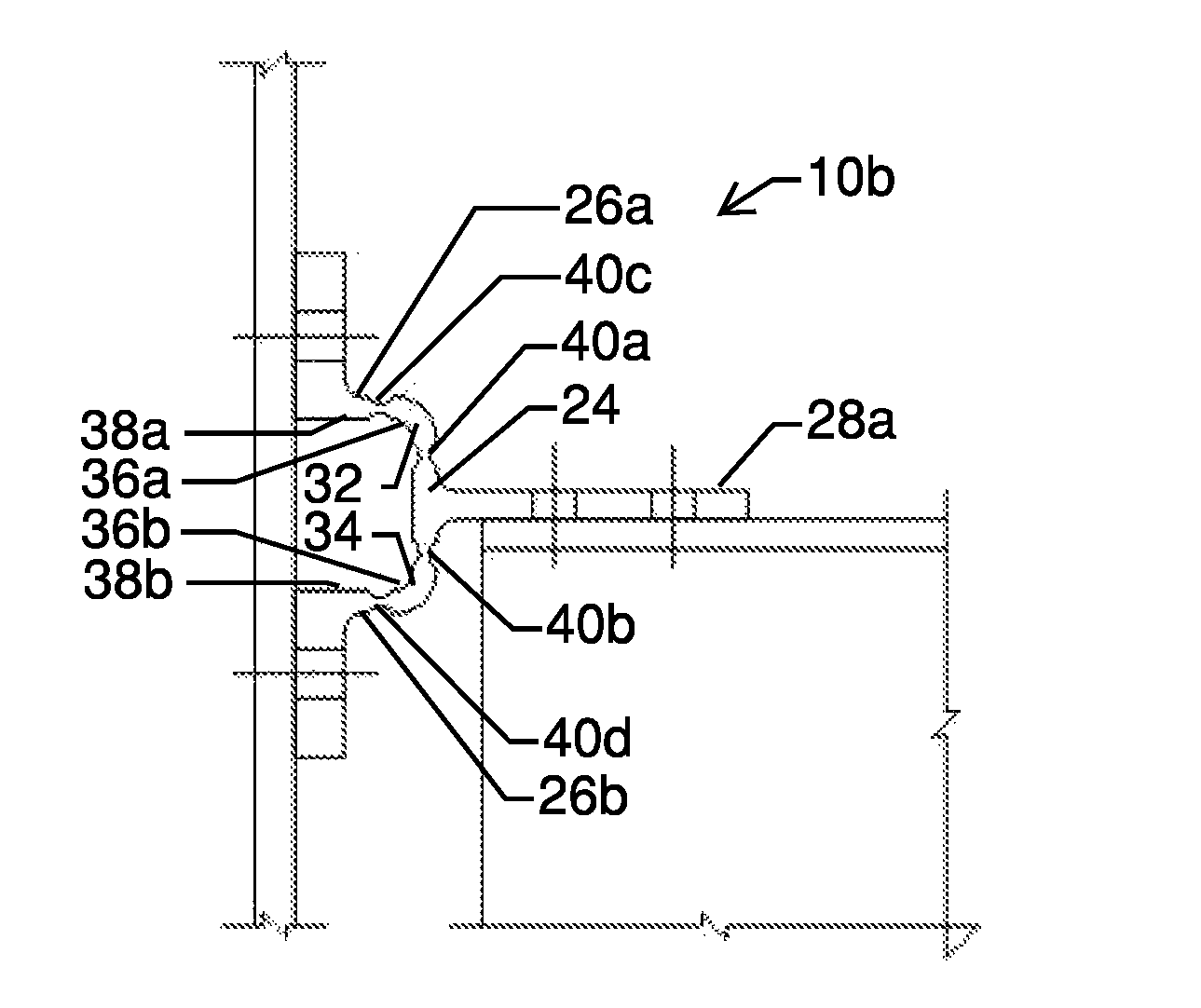 Member-to-member fuse connection