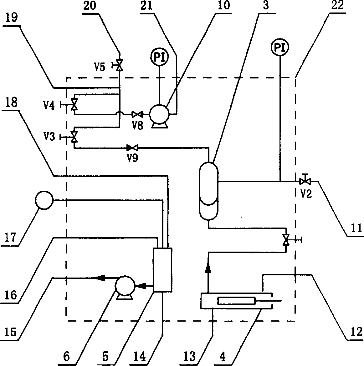 Approximate outer fluid generator for pulsed laser Q modulation