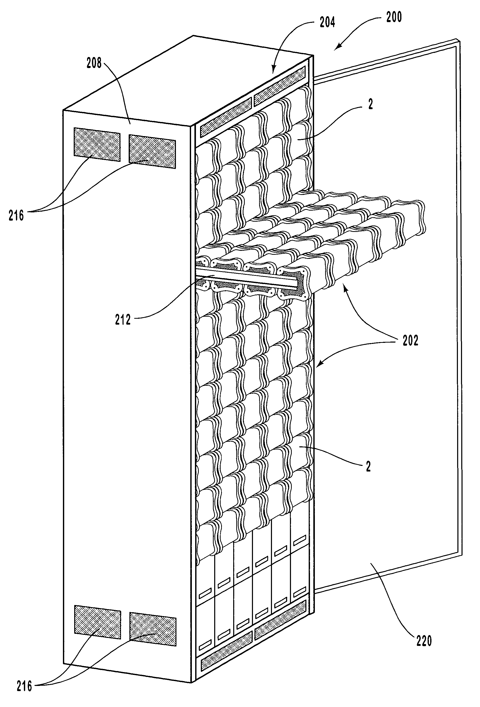 Non-peripherals processing control module having improved heat dissipating properties