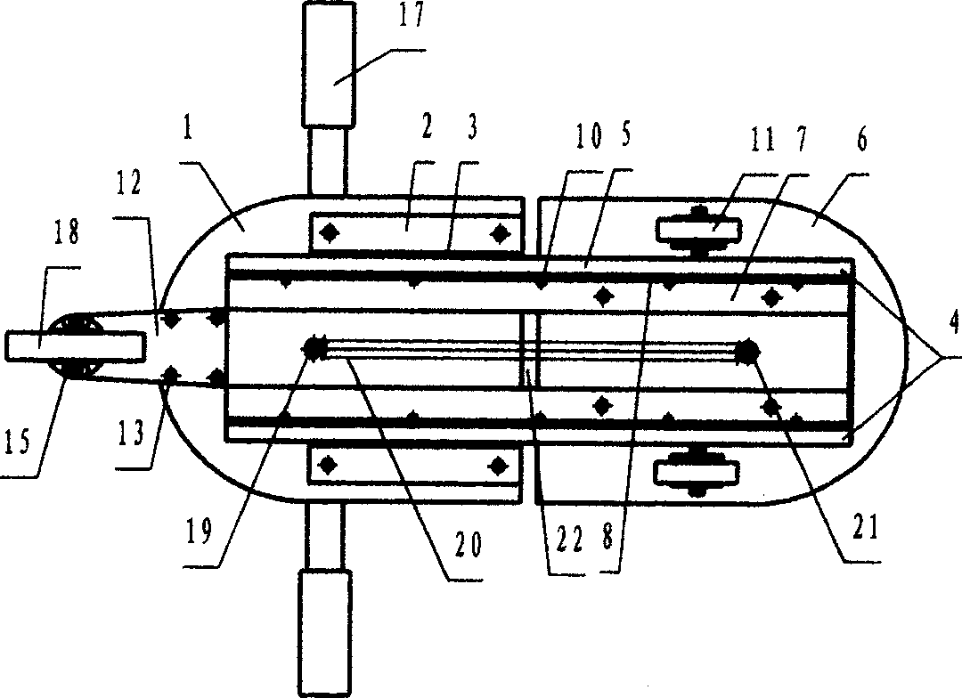 Self walking type scooter with foldable frame