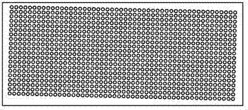 Accuracy-variable magnetic railing ruler based on array nozzle electro-spinning direct writing and device and method for manufacturing accuracy-variable magnetic railing ruler