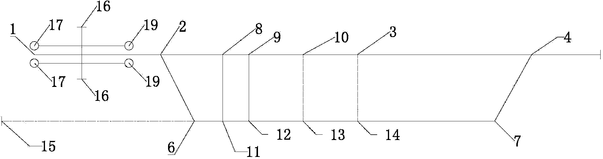 Permanent and temporary combined anti-freezing drainage structure and method for high altitude severe cold rich water tunnel