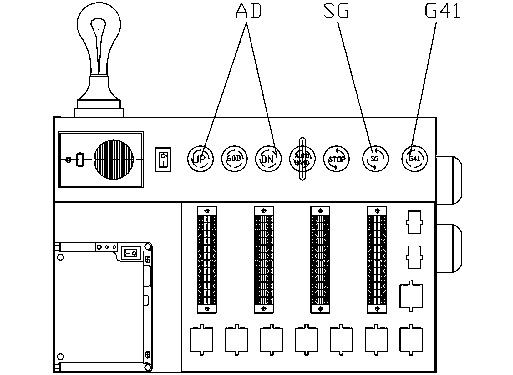 Compensation protection device for door lock during maintenance of elevator