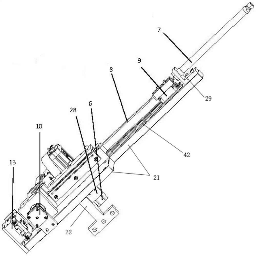 Automatic needle mounting mechanism