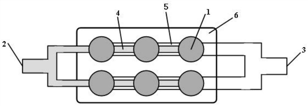 A kind of air distributor system used in gas-solid heat exchange process and gas-solid heat exchange method