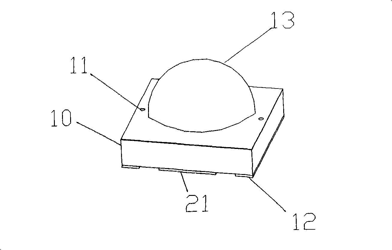 LED lamp with high power