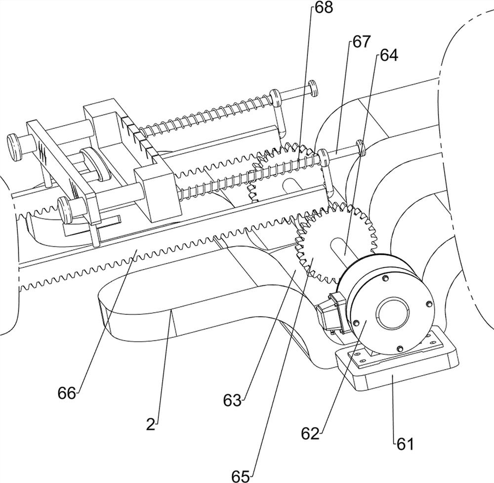 Slotting device for manufacturing wood tooth comb