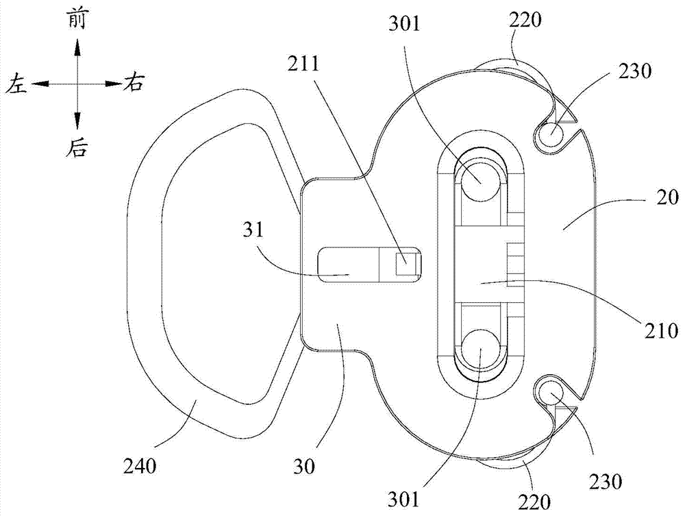 Cushion locking device and vehicle with cushion locking device