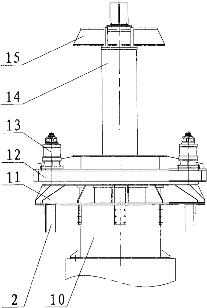 Large-scale central hydraulically-driven hydraulic automatic rake-lifting thickener