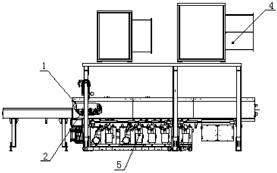 Thin film battery cleaning machine