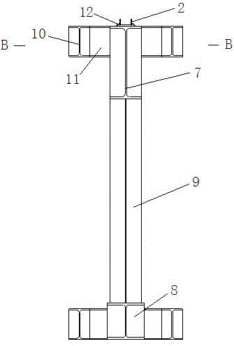 Roof steel truss slipping rail and dismounting and installing method thereof