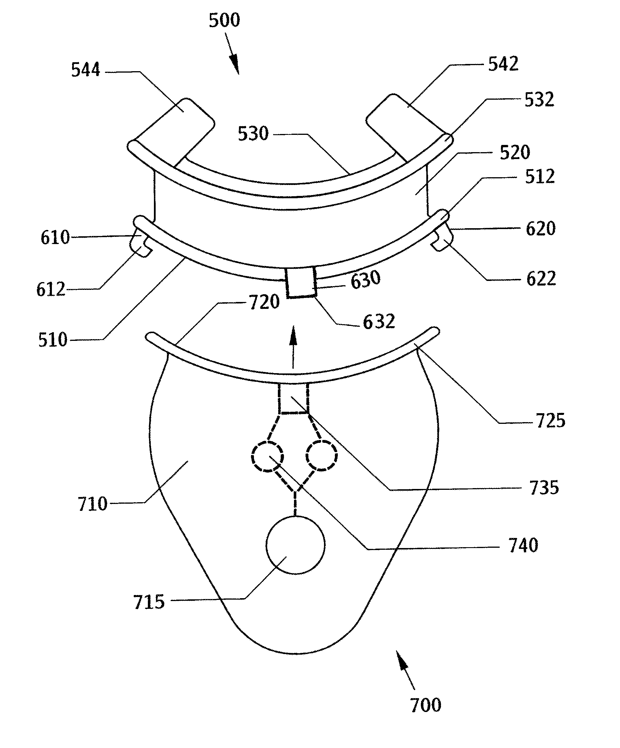 Mouthpiece devices and methods to allow UV whitening of teeth