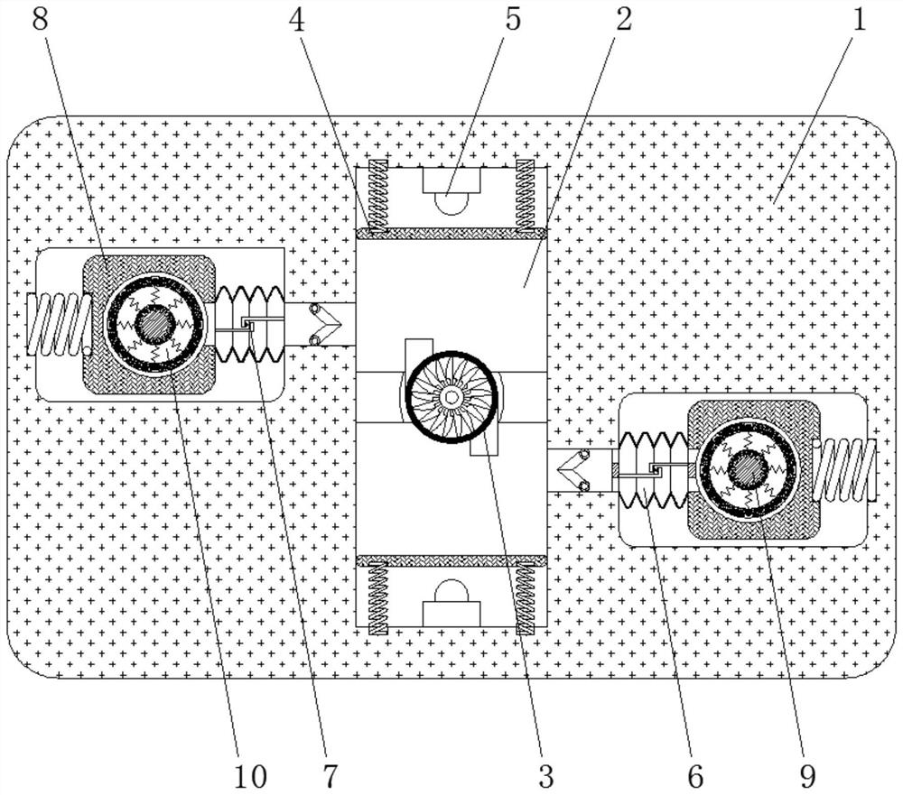 Paper feeding device capable of intelligently separating paper, avoiding paper jamming and achieving smooth conveying