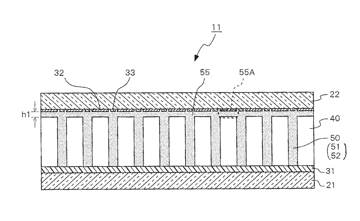 Light-modulating element and smart glass