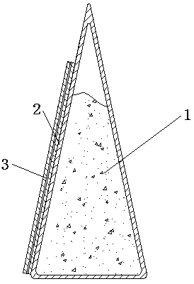 Double-layer bag for packing melon seeds