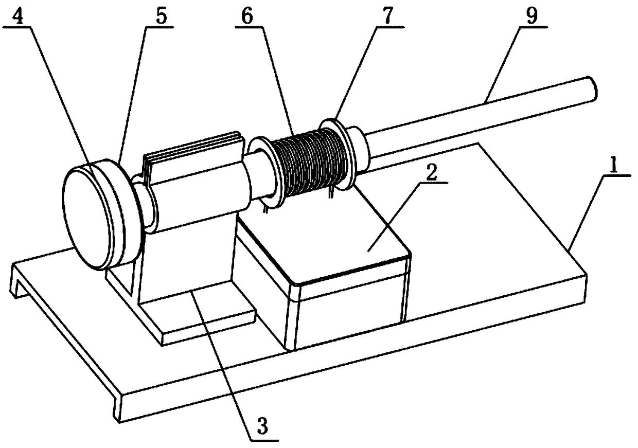 Electromagnetic-driven rapid telescopic robot