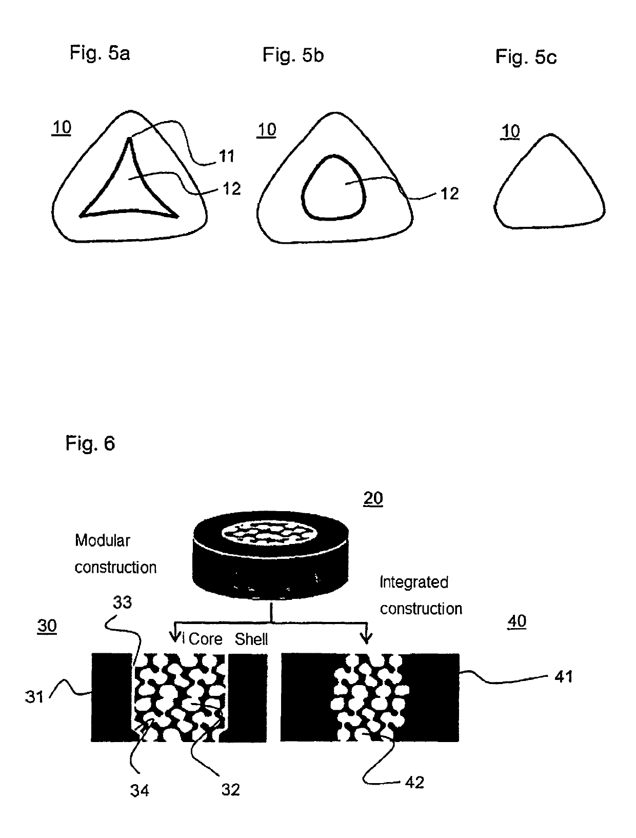 Ceramic bone substitute material and method for the production thereof