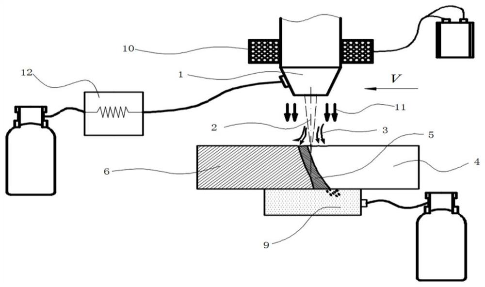 An electromagnetic field assisted laser cutting method