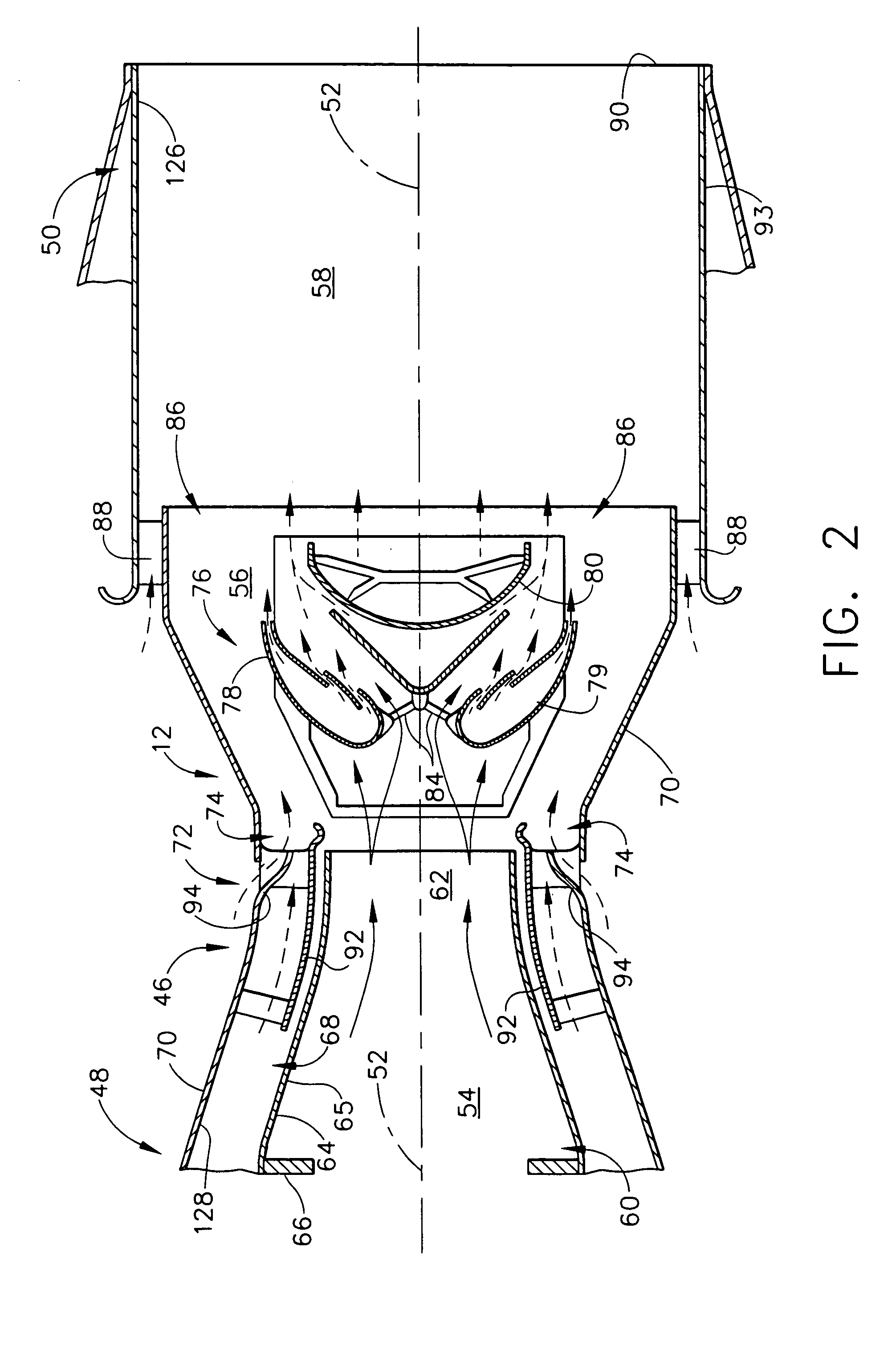 Method and apparatus for suppressing infrared signatures