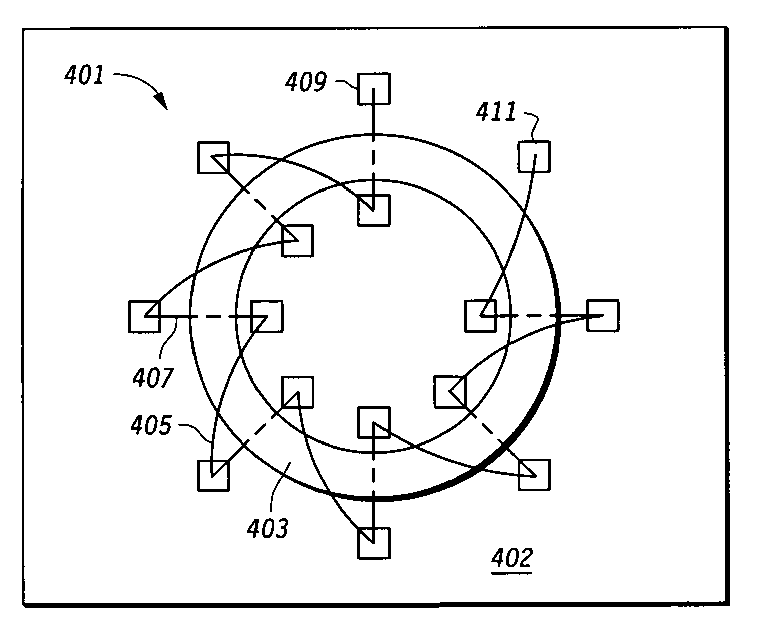 Inductive device including bond wires