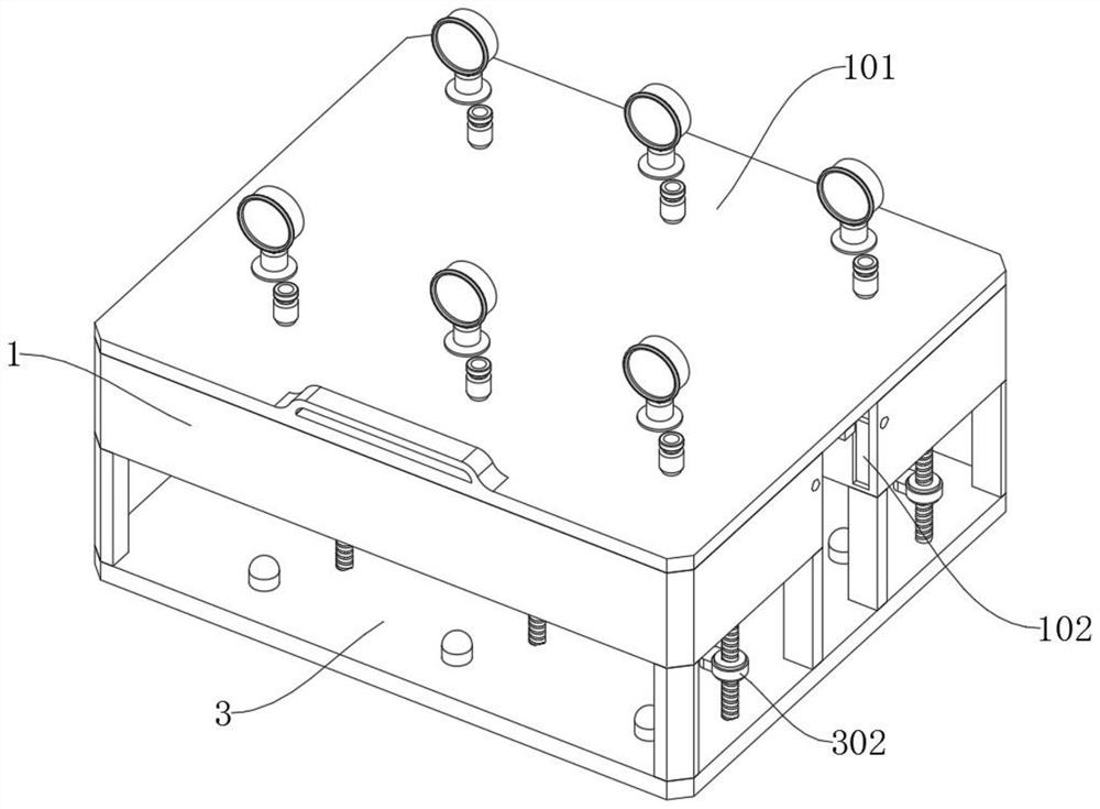 Rapid air tightness detection device for quartz crystal resonator