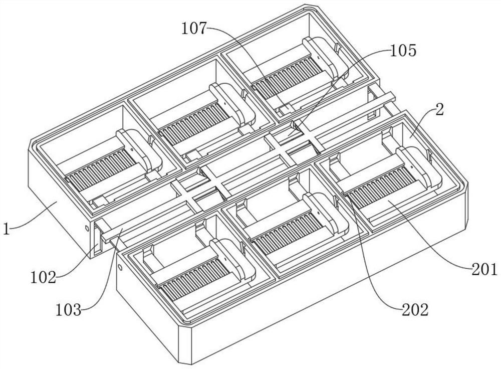 Rapid air tightness detection device for quartz crystal resonator