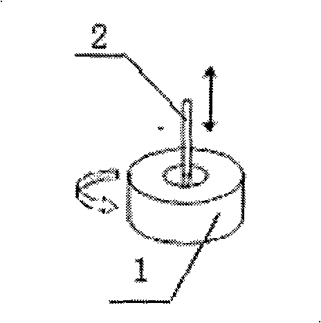 Method for polishing diamond rectangle micropore mold die hole