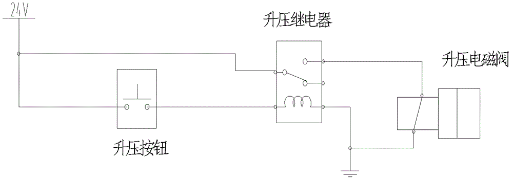 Automatic boosting device and automatic boosting method for excavator