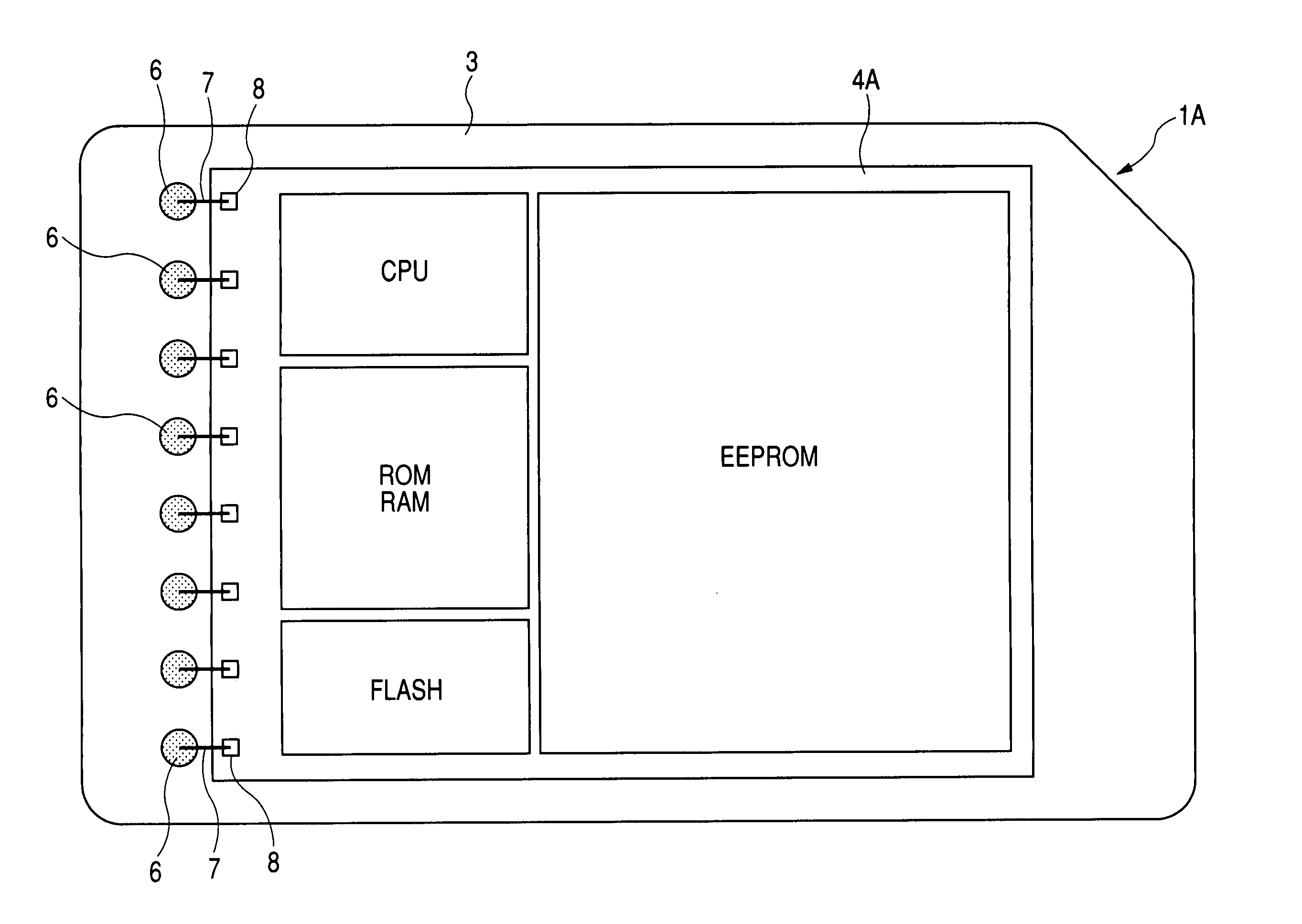 Integrated circuit card and a method of manufacturing the same