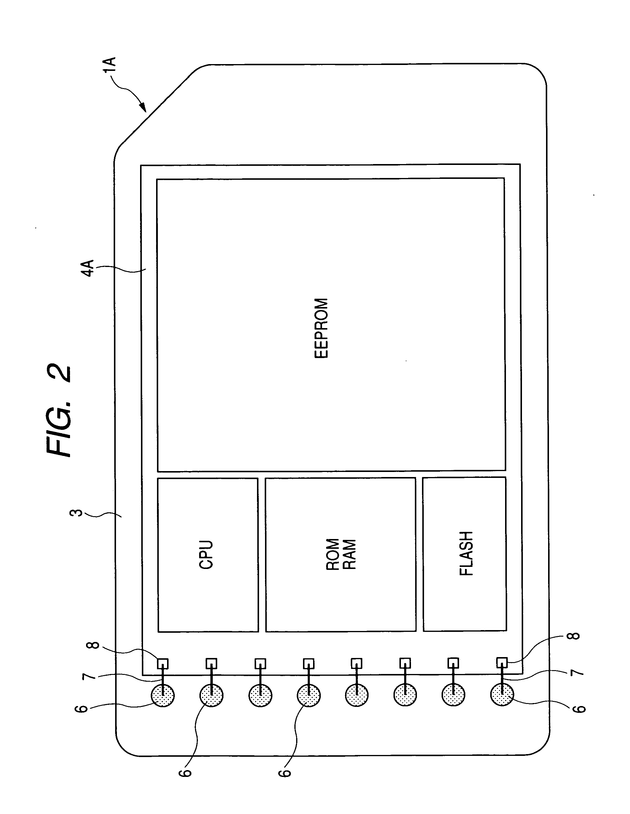 Integrated circuit card and a method of manufacturing the same