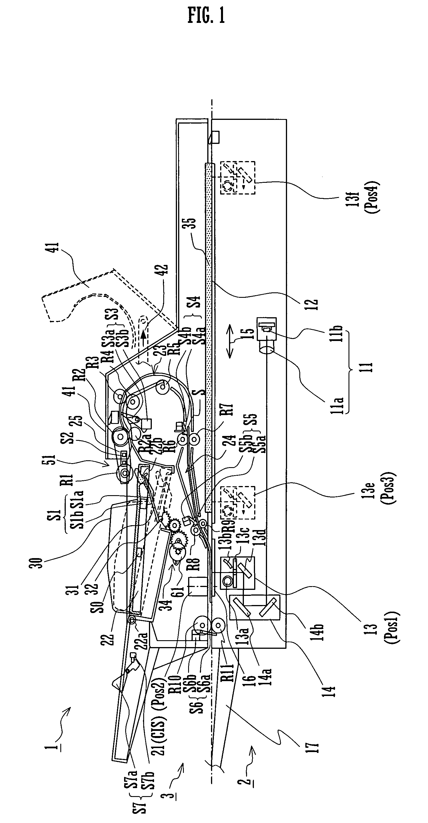 Sheet material feeding device, image reading device, and image forming device