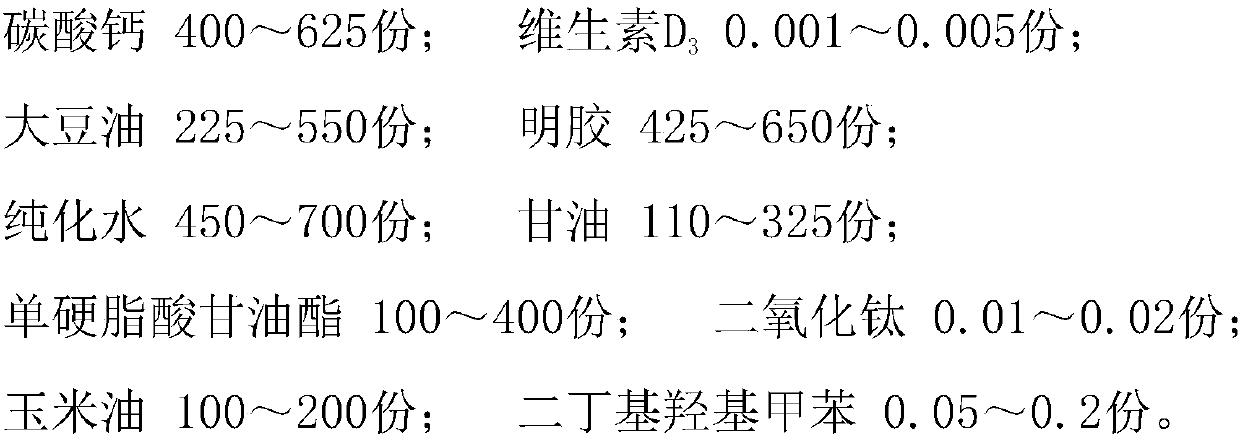 Vitamin D soft capsule and making method thereof