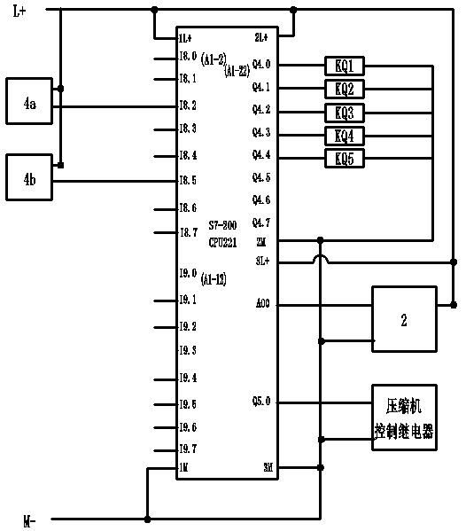 A fuel cell vehicle energy-saving air supply system