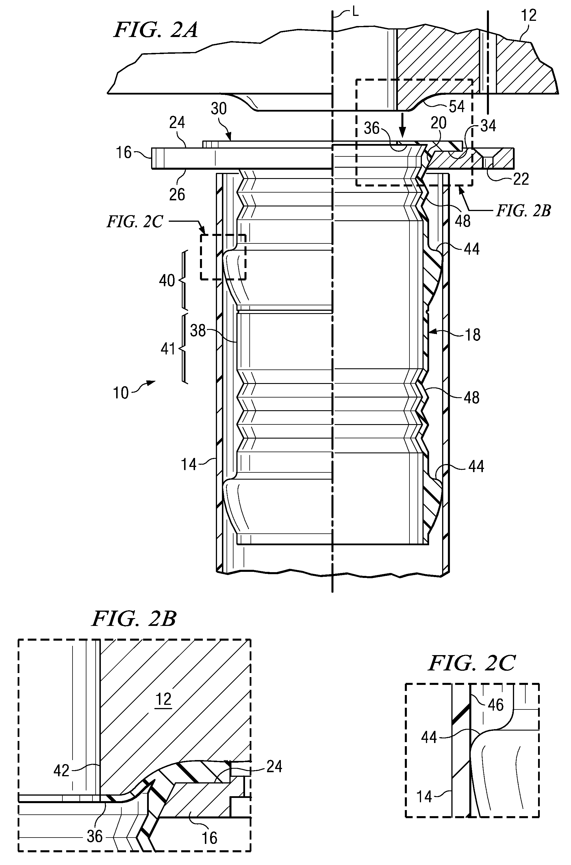 Flexible flange apparatus with a flexible membrane