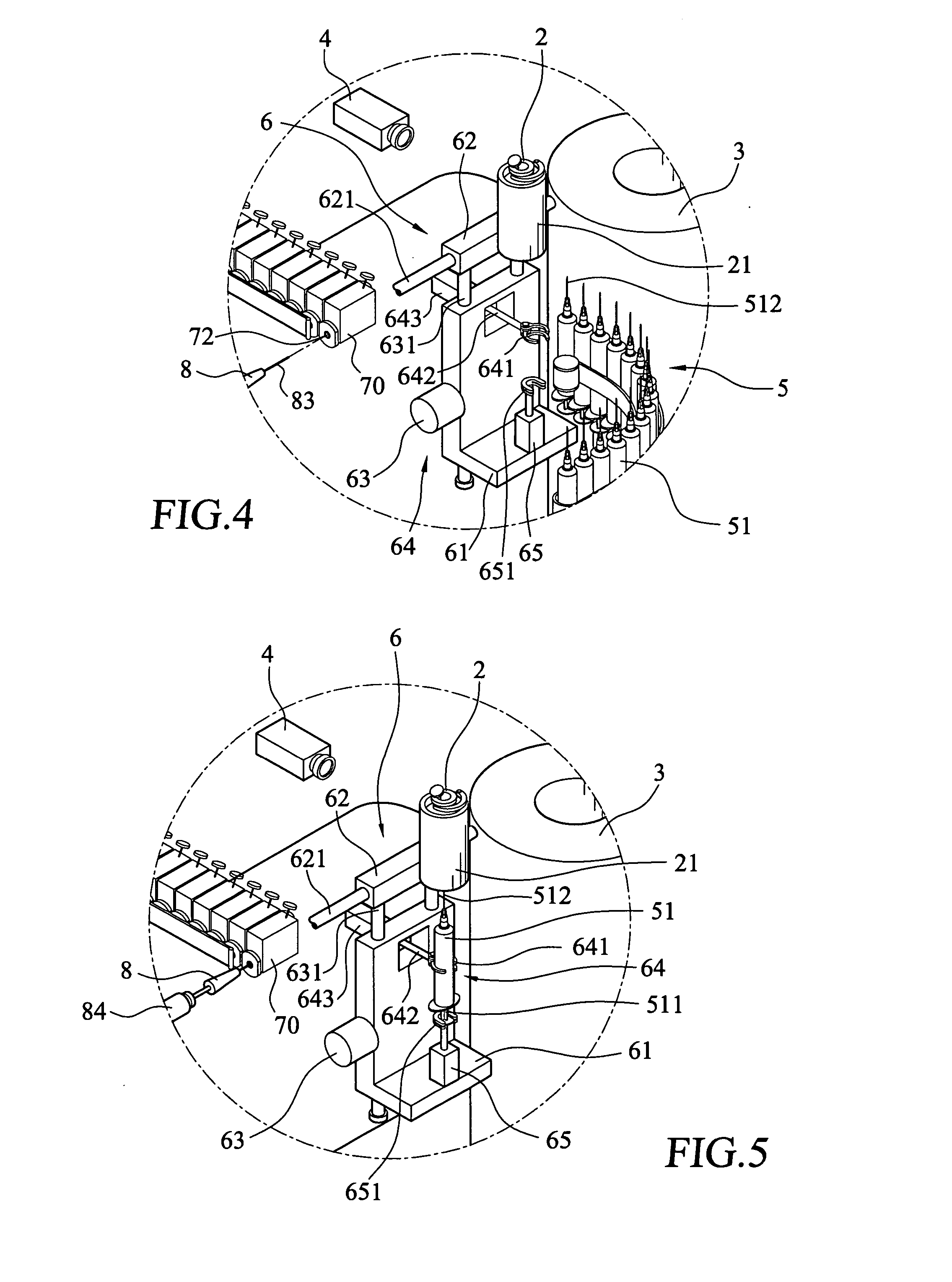 Dispensing and injection system for radiopharmaceuticals