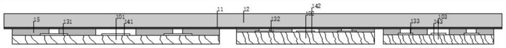 Multi-chip normally-mounted reset wafer level packaging structure and method